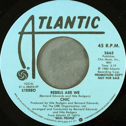 Chic Rebels Are We Vinyl 7" USED