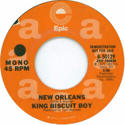 King Biscuit Boy New Orleans USED VINYL 7INCH 45 RPM PROMO