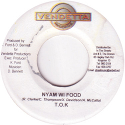 T.O.K. Nyam Wi Food Vinyl 7" USED