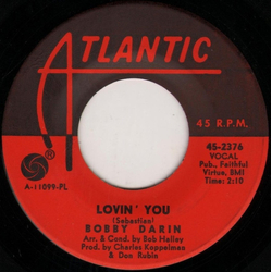 Bobby Darin Lovin' You Vinyl 7" USED