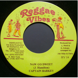 Captain Barkey Naw Go Dweet Vinyl 7" USED