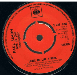 Paul Simon / The Dixie Hummingbirds Loves Me Like A Rock Vinyl 7" USED