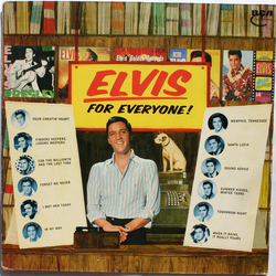 Elvis Presley Elvis For Everyone! Vinyl LP USED
