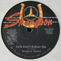 Gregory Isaacs Talk Don't Bother Me Vinyl 12" USED