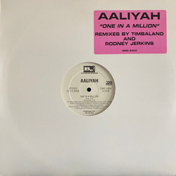 Aaliyah One In A Million (Remixes) Vinyl 12" USED