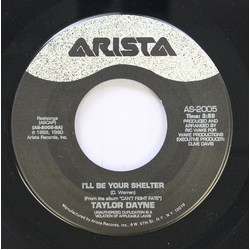 Taylor Dayne I'll Be Your Shelter Vinyl 7" USED