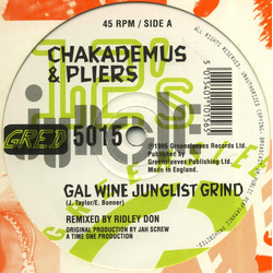 Chaka Demus & Pliers Gal Wine Junglist Grind Vinyl 12" USED