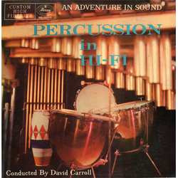 David Carroll Percussion In Hi-Fi Vinyl LP USED