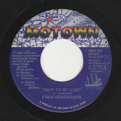 Finis Henderson Skip To My Lou Vinyl 7" USED