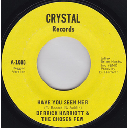 Derrick Harriott / The Chosen Few Have You Seen Her (Version) / Sensational (Medley In 5) (Part One) Vinyl 7" USED