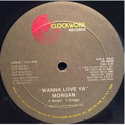 Brian Morgan Wanna Love Ya Vinyl 12" USED