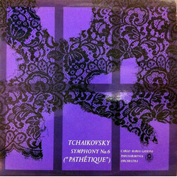 Pyotr Ilyich Tchaikovsky / Philharmonia Orchestra / Carlo Maria Giulini Symphonie No 6 "Pathétique" Vinyl LP USED