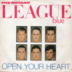 The Human League Open Your Heart Vinyl 7" USED