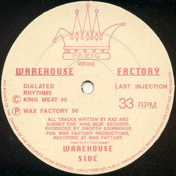 Panic Dialated Rhythms / Last Injection Vinyl 12" USED
