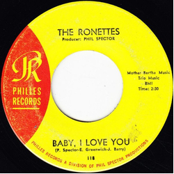 The Ronettes Baby, I Love You / Miss Joan And Mr. Sam Vinyl 7" USED