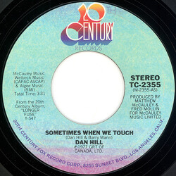 Dan Hill Sometimes When We Touch USED VINYL 7INCH 45 RPM SINGLE STYRENE