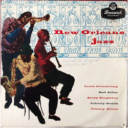 Louis Armstrong / Henry "Red" Allen / Zutty Singleton / Johnny Dodds / Jimmie Noone New Orleans Jazz Vinyl LP USED