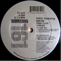 B.M.E. / Meechie (3) Funky Love Supplier Vinyl 12" USED