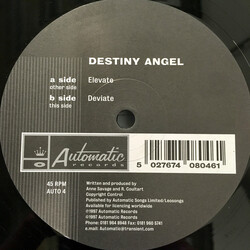 Destiny Angel Elevate USED VINYL 12INCH 45 RPM