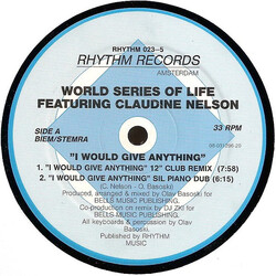 World Series Of Life I Would Give Anything VINYL 12" USED