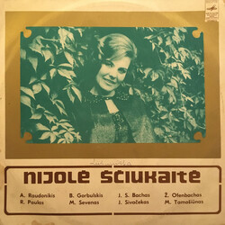 Nijolė Ščiukaitė Dainuoja Nijolė Ščiukaitė Vinyl LP USED