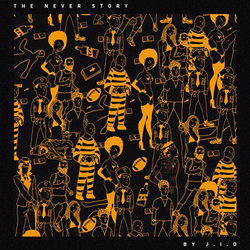 J.I.D The Never Story Vinyl LP USED