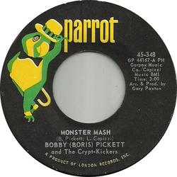 Bobby (Boris) Pickett And The Crypt-Kickers Monster Mash / Monsters' Mash Party Vinyl 7" USED