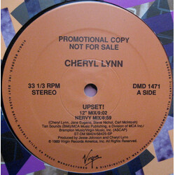 Cheryl Lynn Upset! Vinyl 12" USED