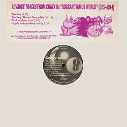 Crazy 8's Advance Tracks From Crazy 8s "Doggapotamus World" Vinyl 12" USED