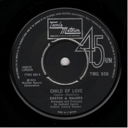 Caston & Majors Child Of Love Vinyl 7" USED