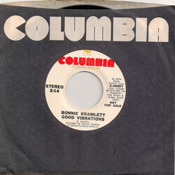 Bonnie Bramlett Good Vibrations USED VINYL 7INCH 45 RPM PROMO STEREO MONO