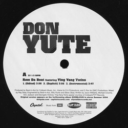 Don Yute Row Da Boat VINYL 12" USED