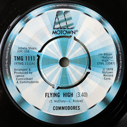 Commodores Flying High Vinyl 7" USED