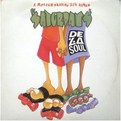 De La Soul A Roller Skating Jam Named "Saturdays" Vinyl 12" USED