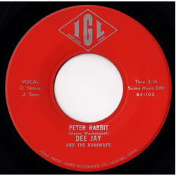 Dee Jay And The Runaways Peter Rabbit / Three Steps To Heaven Vinyl 7" USED
