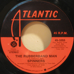 Spinners The Rubberband Man / Now That We're Together Vinyl 7" USED
