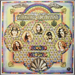 Lynyrd Skynyrd Second Helping Vinyl LP USED