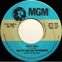 Sam The Sham & The Pharaohs Wooly Bully / Li'l Red Riding Hood Vinyl 7" USED