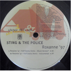 Sting / The Police / Pras Michel Roxanne '97 Vinyl 12" USED