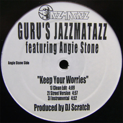 Guru / Angie Stone / The Roots Keep Your Worries / Lift Your Fist Vinyl 12" USED