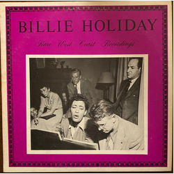 Billie Holiday Rare West Coast Recordings Vinyl LP USED