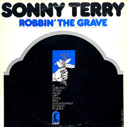 Sonny Terry Robbin' The Grave Vinyl LP USED