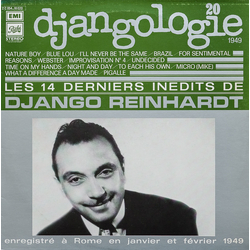 Django Reinhardt / Quintette Du Hot Club De France / Stéphane Grappelli Djangologie 20 (1949) Vinyl LP USED