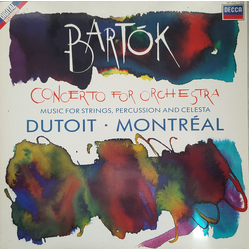 Béla Bartók / Charles Dutoit / Orchestre symphonique de Montréal Concerto For Orchestra / Music For Strings, Percussion And Celesta Vinyl LP USED