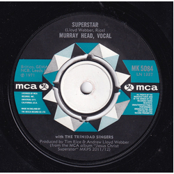 Murray Head / The Trinidad Singers / Yvonne Elliman Superstar / I Don't Know How To Love Him Vinyl 7" USED