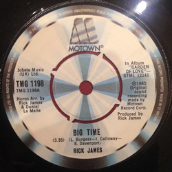 Rick James Big Time Vinyl 7" USED