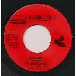 The Delfonics I'm Sorry / You're Gone Vinyl 7" USED