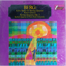 Alban Berg / Ramor Quartet / The Kohon String Quartet Lyric Suite  For String Quartet / String Quartet, Op. 3 Vinyl LP USED
