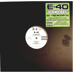 E-40 U And Dat Vinyl 12" USED