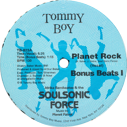 Afrika Bambaataa & Soulsonic Force / Planet Patrol Planet Rock Vinyl 12" USED